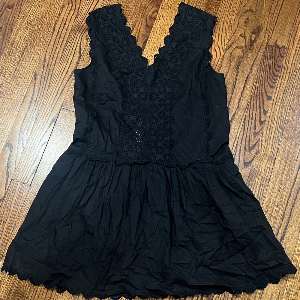Elegant Black Mini Dress